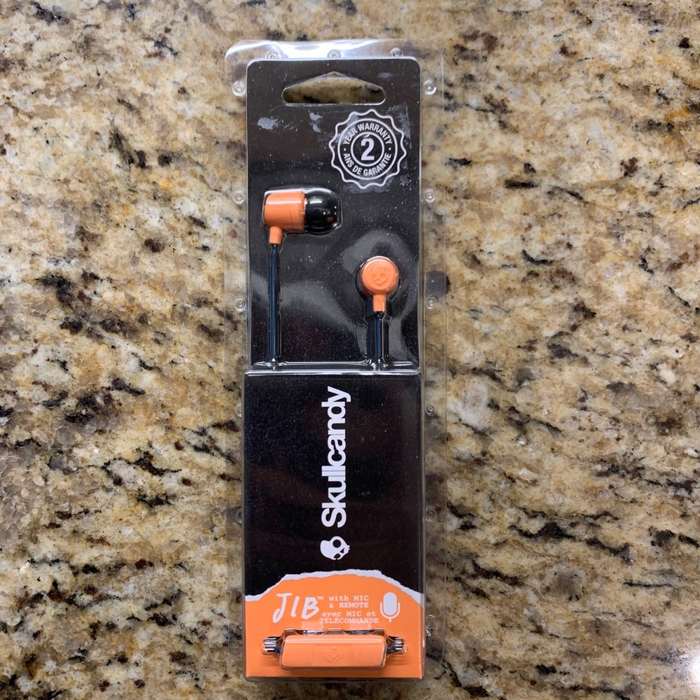 Skullcandy jib headphones orange